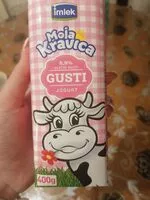 Mängden socker i gusti jogurt