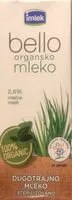 Mängden socker i bello organsko mleko