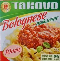 Mängden socker i Bolognese makarone