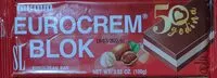 Mängden socker i Eurocrem blok