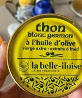 Mängden socker i Thon blanc germon