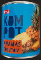 Mängden socker i Kompot Ananas kolutovi