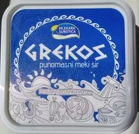 Mängden socker i Grekos punomasni meki sir