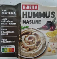 Mängden socker i Humus masline