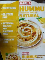 Mängden socker i Hummus natural