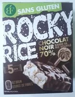 Mängden socker i Rocky Rice Chocolat noir 70%