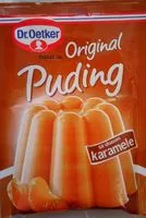 Mängden socker i Puding - karamela