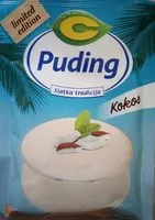 Mängden socker i C Puding kokos