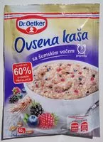 Mängden socker i Ovsena kaša sa šumskim voćem