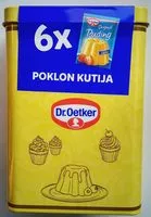 Mängden socker i Puding sa ukusom vanile