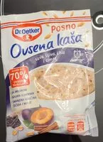 Mängden socker i Kaša Ovsena