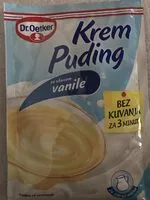 Mängden socker i Krem Puding