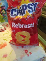 Mängden socker i Chipsy rebrasti salt
