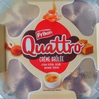 Mängden socker i Quattro creme brulee