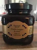 Mängden socker i Fruits rouges & miel