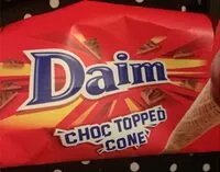 Mängden socker i Daim choc topped conne