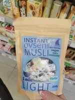 Mängden socker i instant ovseni muslu