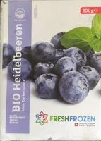 Mängden socker i BIO Heidelbeeren