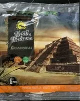 Mängden socker i Tortilla Mexicana