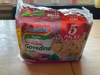 Mängden socker i Asia Nudeln 5er Pack