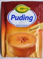 Mängden socker i C Puding karamel