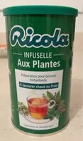 Mängden socker i Infusée aux plantes
