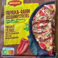 Mängden socker i Paprika-Rahm Geschnetzeltes