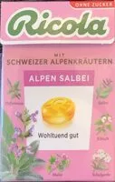 Mängden socker i Alpen Salbei
