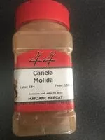 Mängden socker i Canela molida