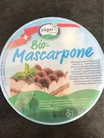 Mängden socker i Bio-mascarpone