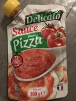 Mängden socker i Sauce pour pizza