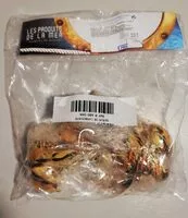 Mängden socker i Queues de langouste caraïbes crues congelées piggy back