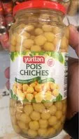 Mängden socker i Pois chiches