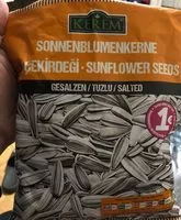 Mängden socker i Kerem Sonnenblumenkerne