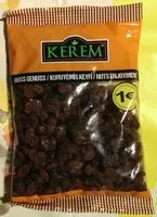 Mängden socker i Raisins sultanas