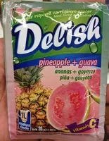 Mängden socker i Ananas + goyave