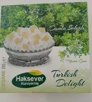 Mängden socker i Turkish delight