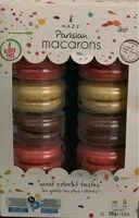 Mängden socker i Parisian macarons