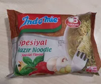 Mängden socker i Noodle