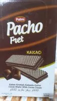 Mängden socker i ويفر pacho