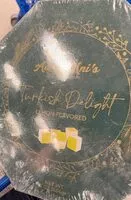 Mängden socker i Turkish delightf