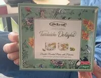 Mängden socker i Turkish delight