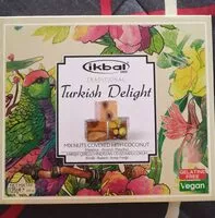 Mängden socker i Turkish delight