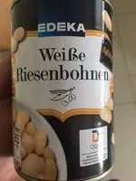 Mängden socker i Weiße Riesenbohnen