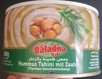 Mängden socker i Hummus Baladna
