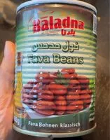 Mängden socker i Fava Beans