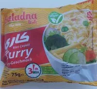 Mängden socker i Baladna Curry Hazir Noodle