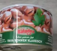 Mängden socker i Fava bohnen klassisch