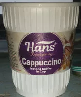 Mängden socker i Capppuccino Instant Coffee