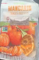 Mängden socker i Mandarin crunchy & dried slices